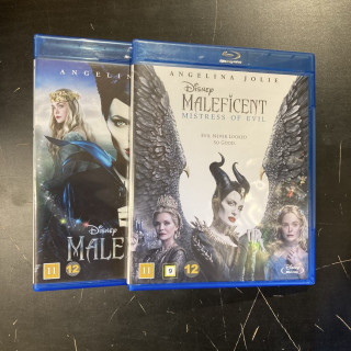 Maleficent 1-2 Blu-ray (M-/M-) -seikkailu-
